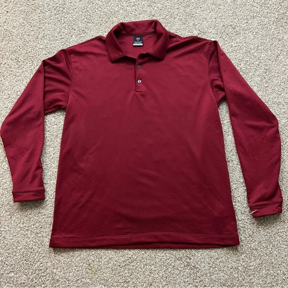 Vintage Nike golf Tiger woods long sleeve polo men's L